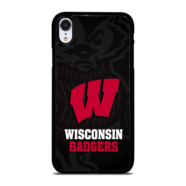 WISCONSIN BADGERS UNIVERSITY FOOTBALL iPhone XR Case Cover