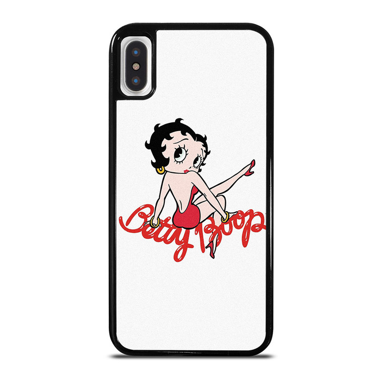 BETTY BOOP SEXY CARTOON iPhone X / XS Case Cover