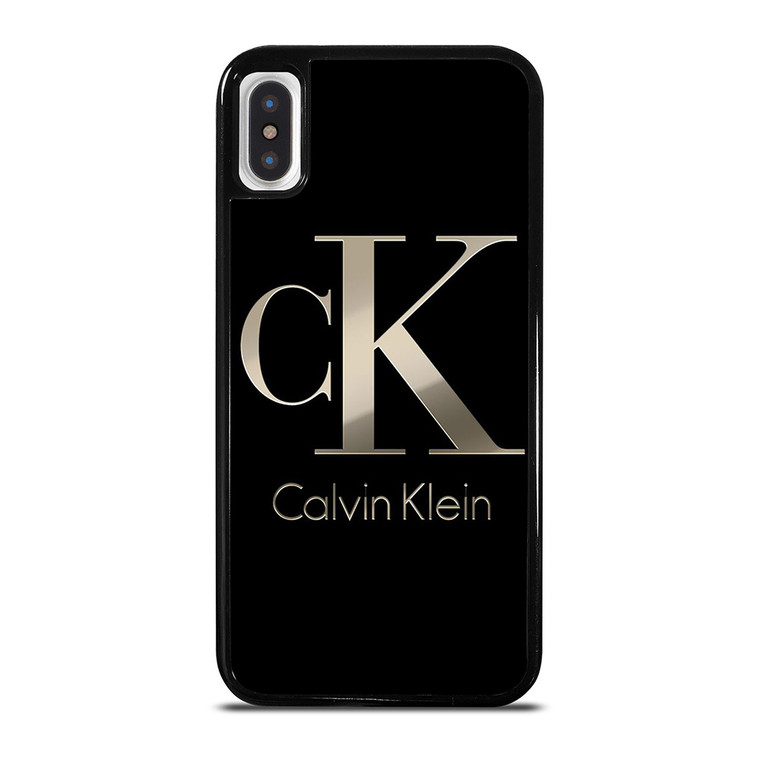 CALVIN KLEIN METAL LOGO iPhone X / XS Case Cover