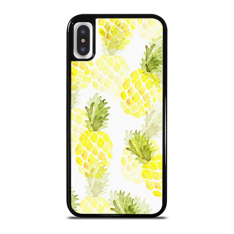 COOL PINEAPPLE PATTERN iPhone X / XS Case Cover