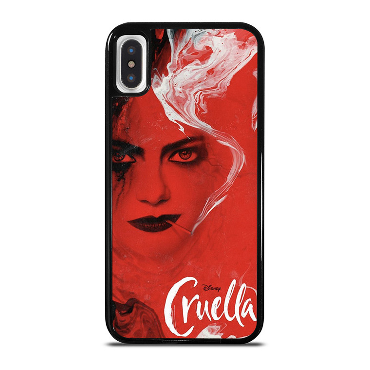 DISNEY CRUELLA DE VIL RED iPhone X / XS Case Cover