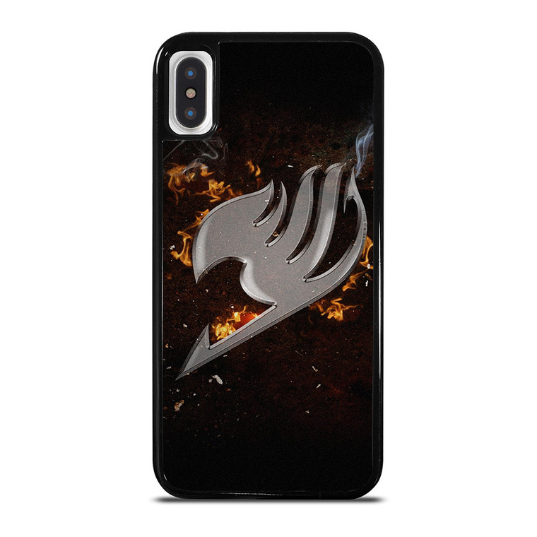 FAIRY TAIL ANIME METAL LOGO iPhone X / XS Case Cover
