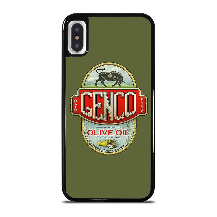GENCO OLIVE OIL iPhone X / XS Case Cover