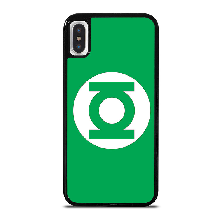 GREEN LANTERN DC LOGO iPhone X / XS Case Cover
