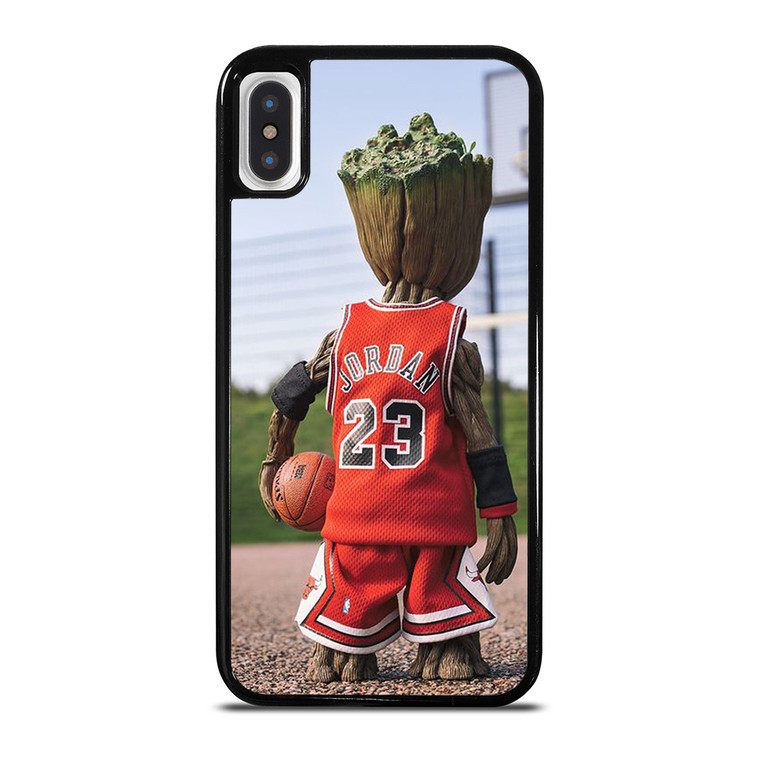 GROOT MICHAEL JORDAN iPhone X / XS Case Cover