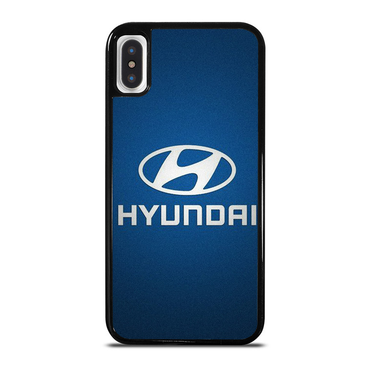 HYUNDAI MOTOR BLUE LOGO iPhone X / XS Case Cover