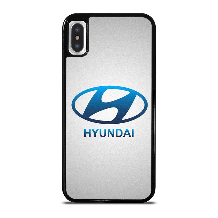 HYUNDAI SILVER LOGO iPhone X / XS Case Cover
