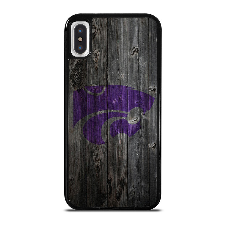 KANSAS CITY WILDCATS WOODEN LOGO iPhone X / XS Case Cover