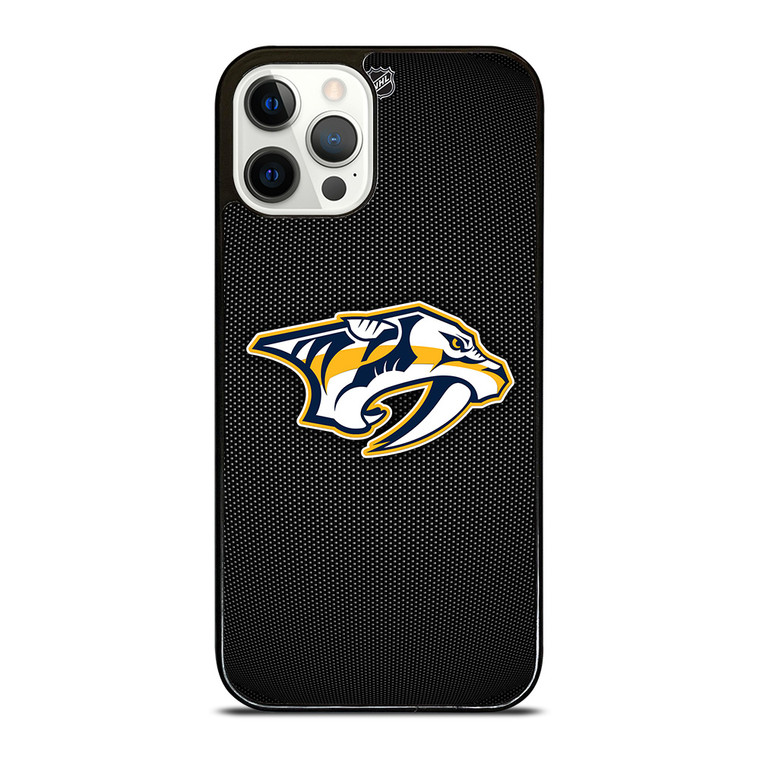 NASHVILLE PREDATORS HOCKEY NHL LOGO iPhone 12 Pro Case Cover