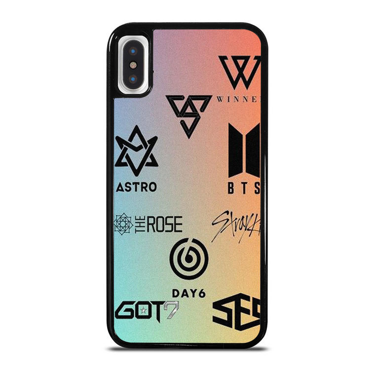 KPOP BAND LOGO iPhone X / XS Case Cover