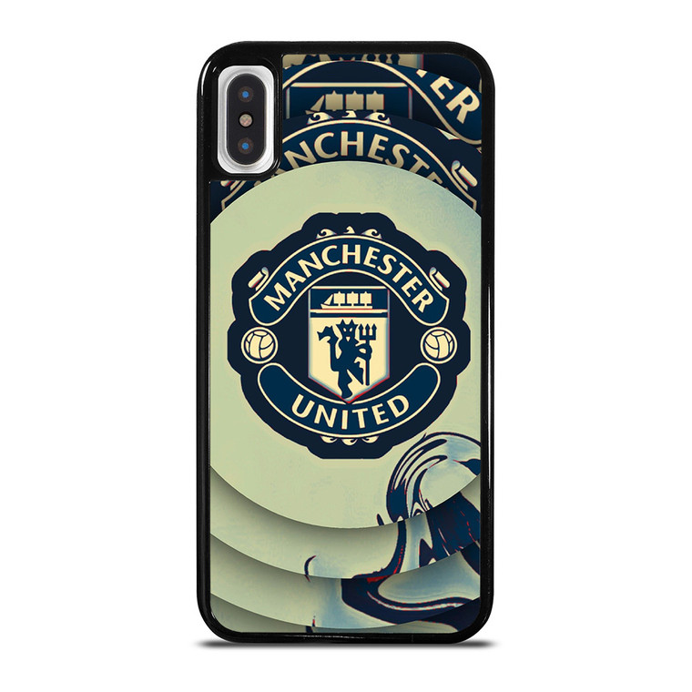 MANCHESTER UNITED LOGO SOCCER iPhone X / XS Case Cover