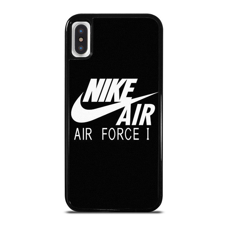 NIKE AIR FORCE 1 LOGO iPhone X / XS Case Cover