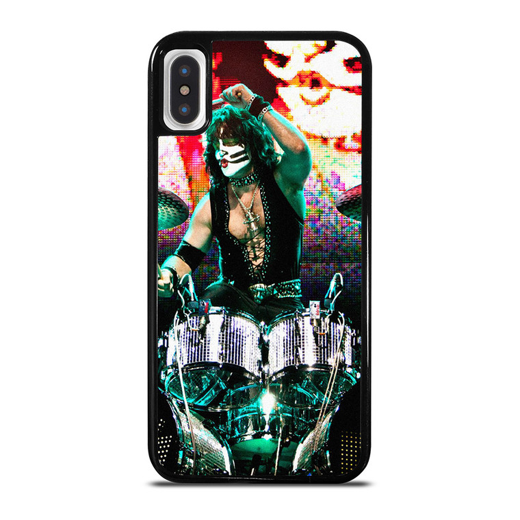 PETER CRISS DRUMMER KISS BAND iPhone X / XS Case Cover