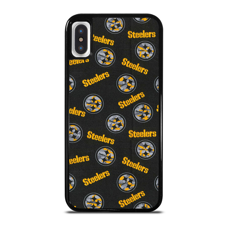 PITTSBURGH STEELERS FOOTBALL PATTERN iPhone X / XS Case Cover