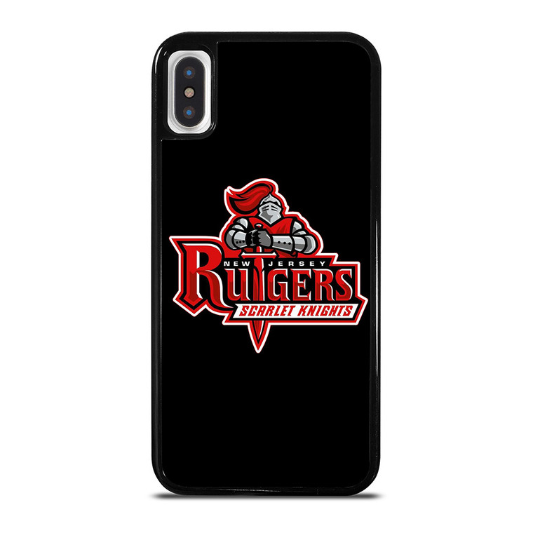 RUTGERS SCARLET KNIGHTS FOOTBALL LOGO iPhone X / XS Case Cover