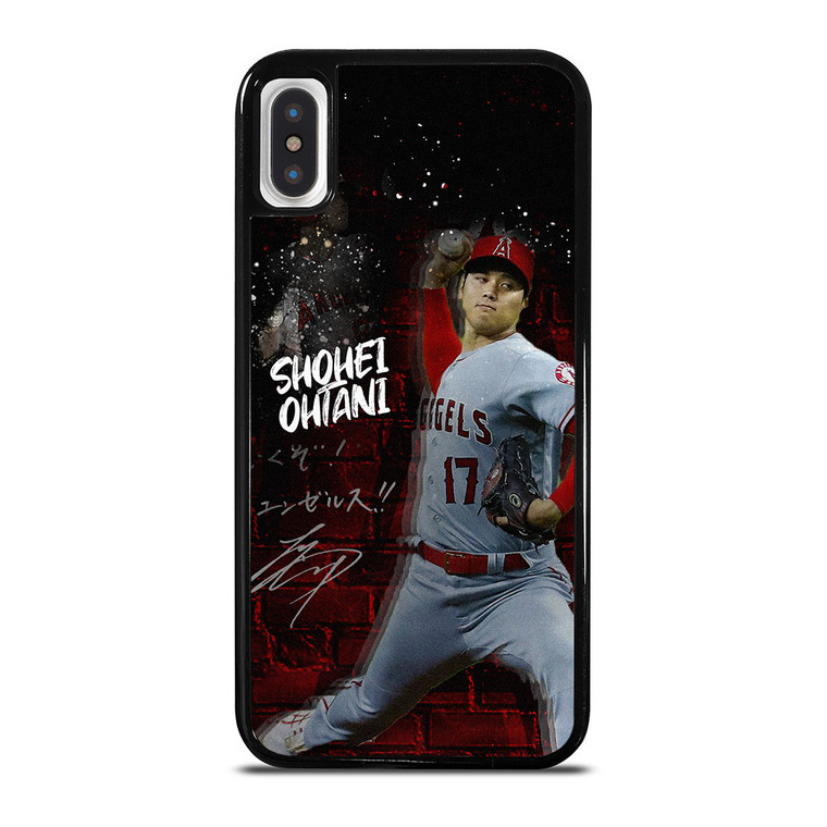 SHOHEI OHTANI LOS ANGELES ANGELS BASEBALL 2 iPhone X / XS Case Cover