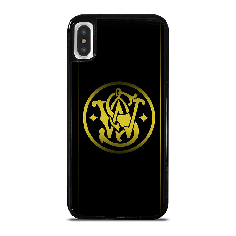 SMITH AND WESSON GOLD iPhone X / XS Case Cover