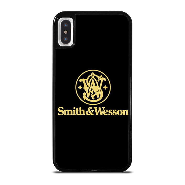 SMITH AND WESSON PISTOLS LOGO iPhone X / XS Case Cover