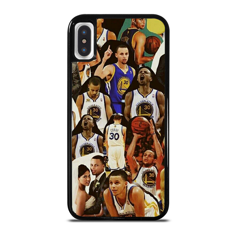 STEPHEN CURRY GOLDEN STATE WARRIOR COLLAGE iPhone X / XS Case Cover