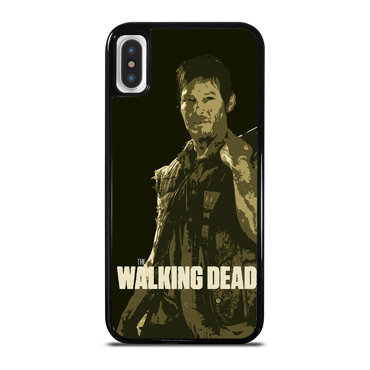 THE WALKING DEAD DARYL DIXON ART iPhone X / XS Case Cover