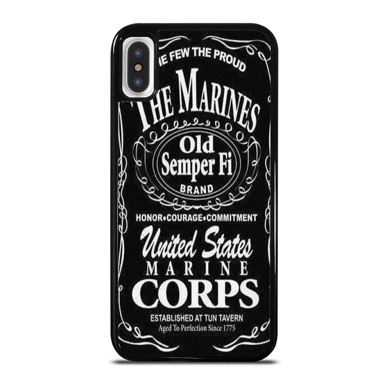 UNITED STATES US MARINE CORPS iPhone X / XS Case Cover