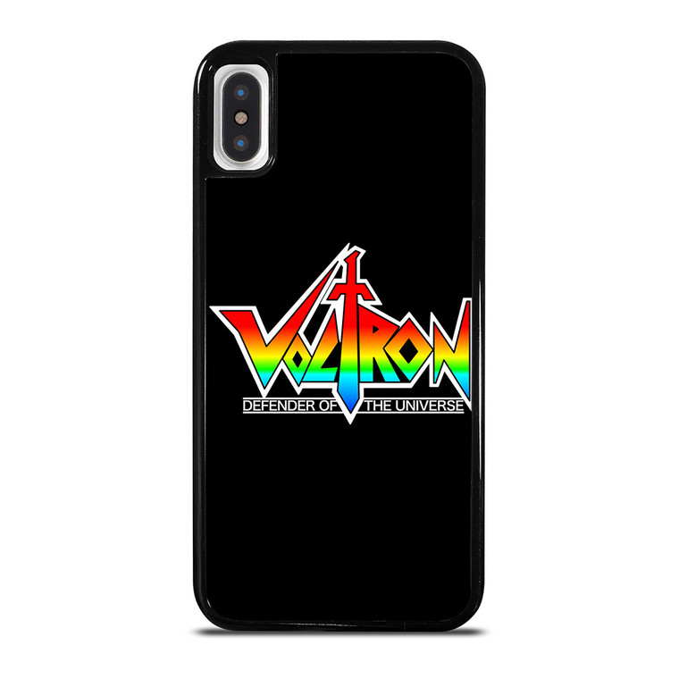 VOLTRON DEFENDER OF THE UNIVERSE LOGO iPhone X / XS Case Cover