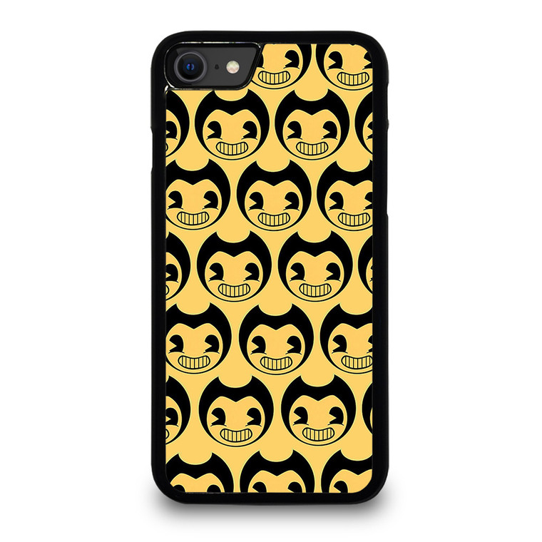 BENDY AND THE INK MACHINE PATTERN iPhone SE 2020 Case Cover BENDY AND THE INK MACHINE PATTERN iPhone SE 2020 Case Cover