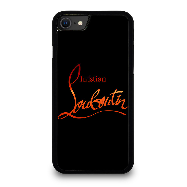 CHRISTIAN LOUBOUTIN RED LOGO iPhone SE 2020 Case Cover