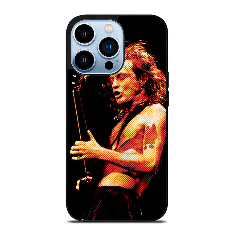ACDC ANGUS YOUNG ROCK BAND GUITARIST iPhone 13 Pro Max Case Cover