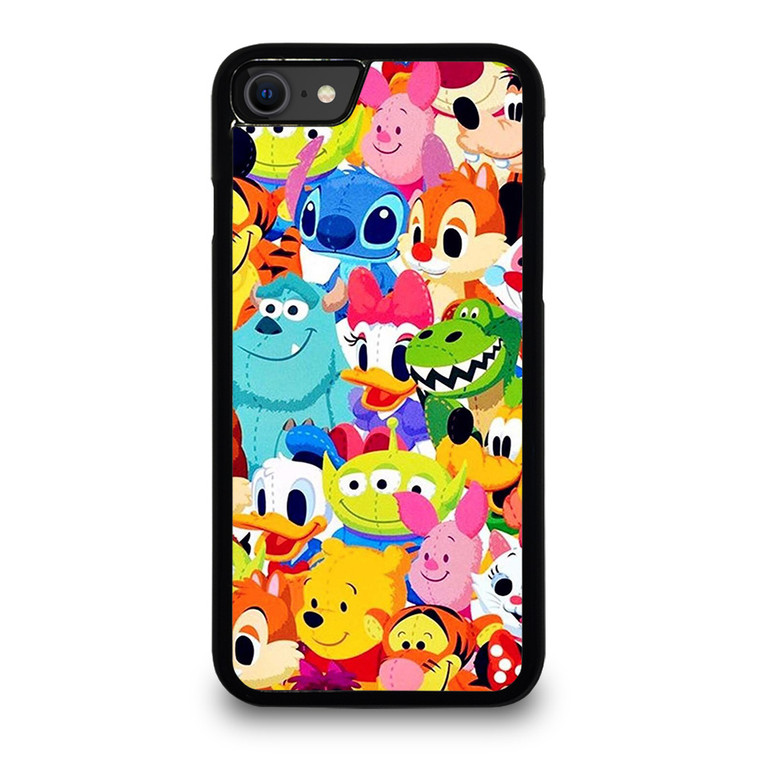 DISNEY CARTOON ALL CHARACTER  iPhone SE 2020 Case Cover