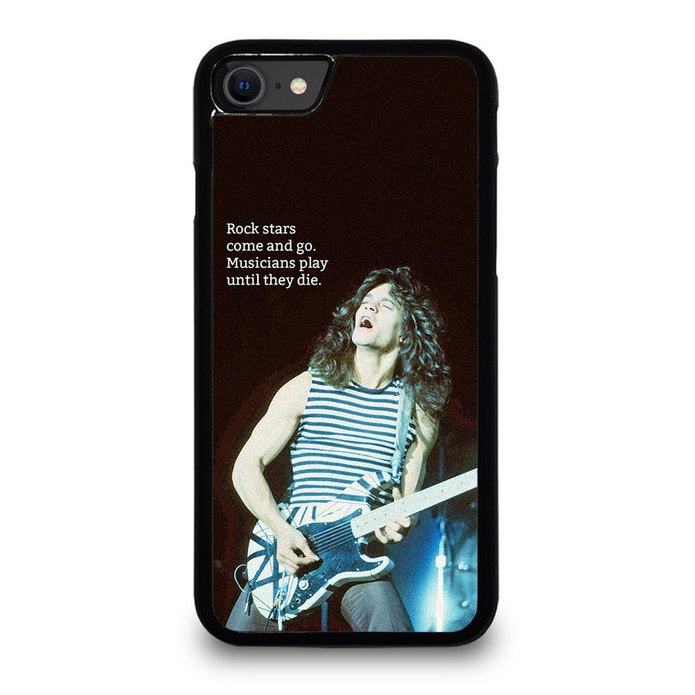 EDDIE VAN HALEN QUOTES 2 iPhone SE 2020 Case Cover