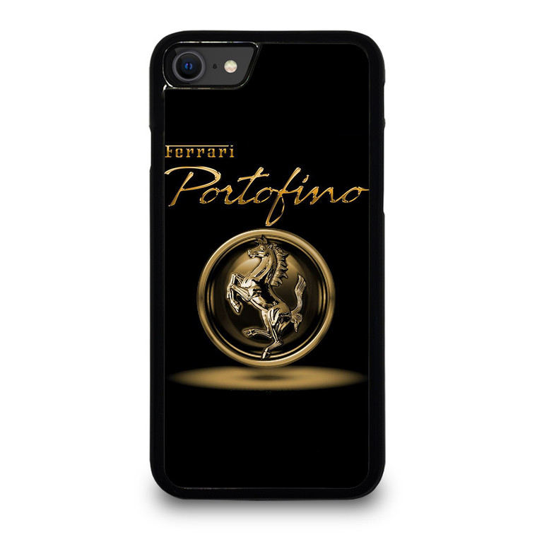 FERRARI PORTOFINO GOLD iPhone SE 2020 Case Cover