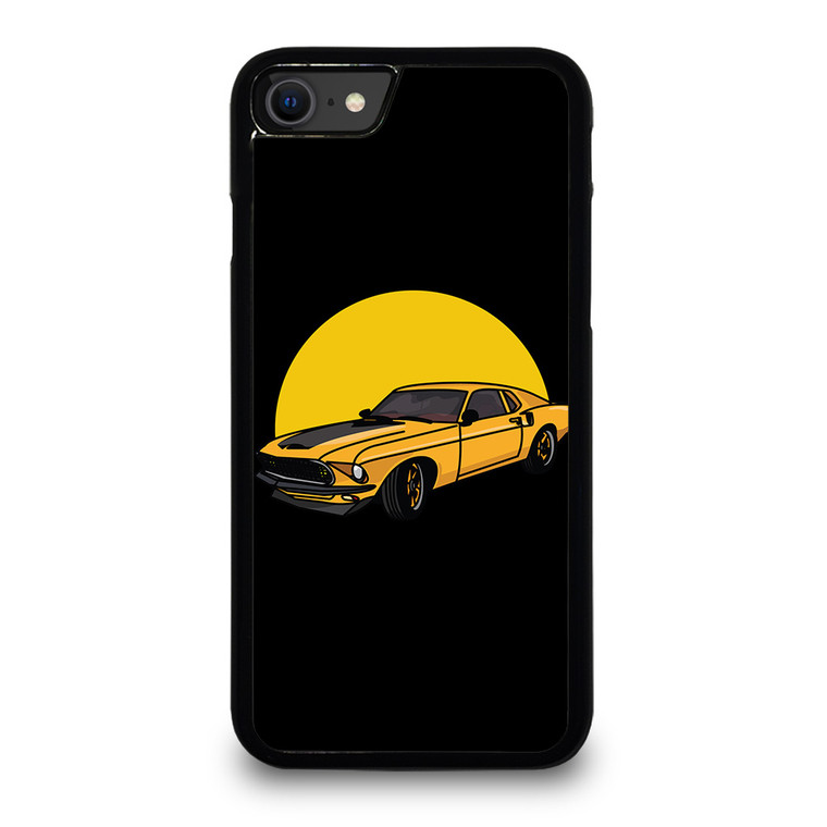 FORD MUSTANG CARTOON iPhone SE 2020 Case Cover