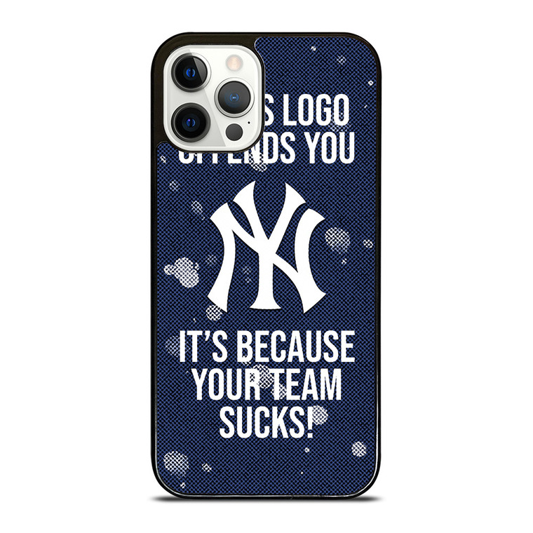 NEW YORK YANKEES MLB BASEBALL BANTER FANS 2 iPhone 12 Pro Case Cover