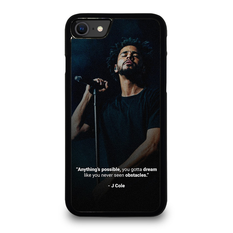 J COLE RAPPER QUOTES iPhone SE 2020 Case Cover