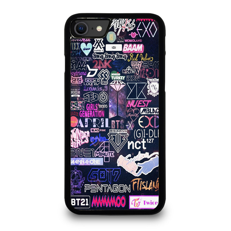 KPOP BAND ALL iPhone SE 2020 Case Cover