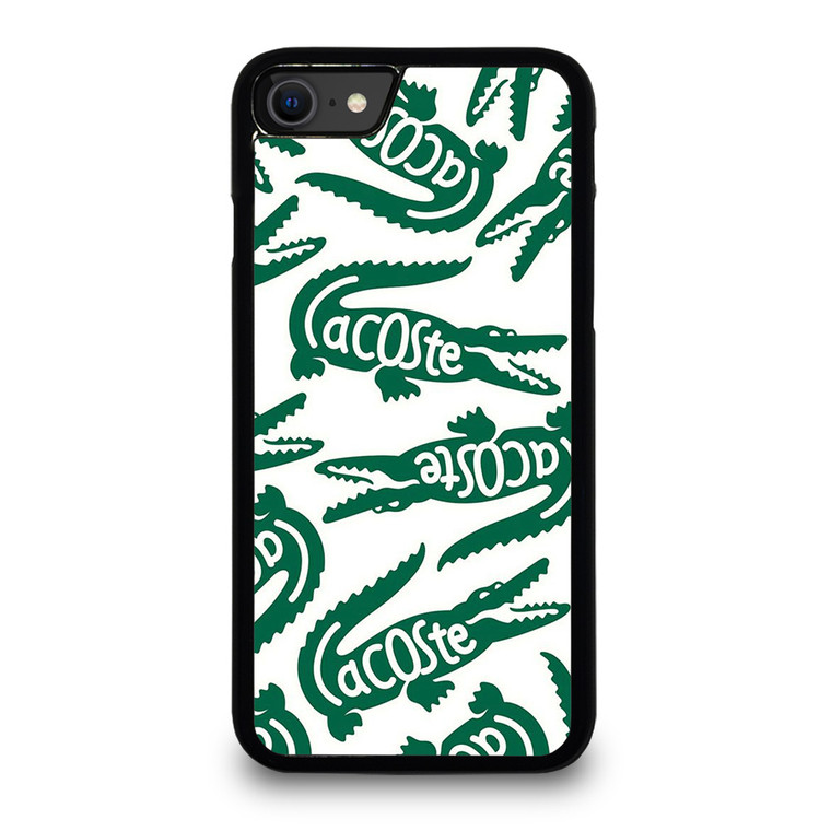 LACOSTE PATTERN iPhone SE 2020 Case Cover