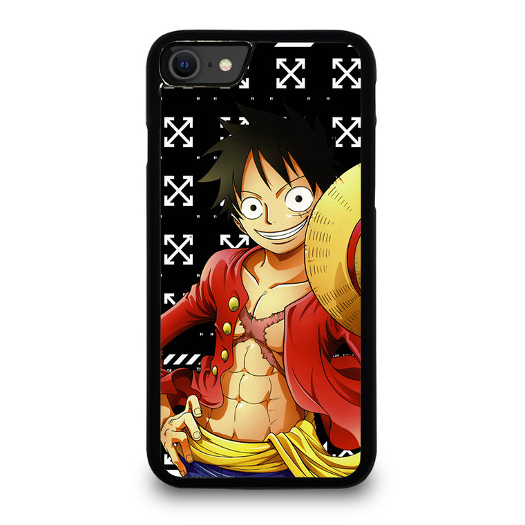 LUFFY OFF WHITE 2 iPhone SE 2020 Case Cover
