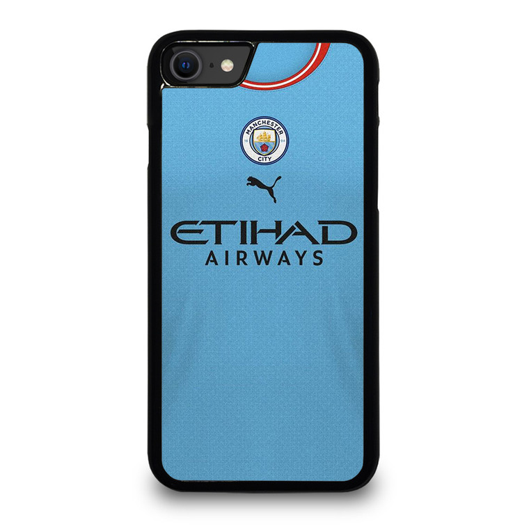 MANCHESTER CITY 2022-23 JERSEY iPhone SE 2020 Case Cover MANCHESTER CITY 2022-23 JERSEY iPhone SE 2020 Case Cover