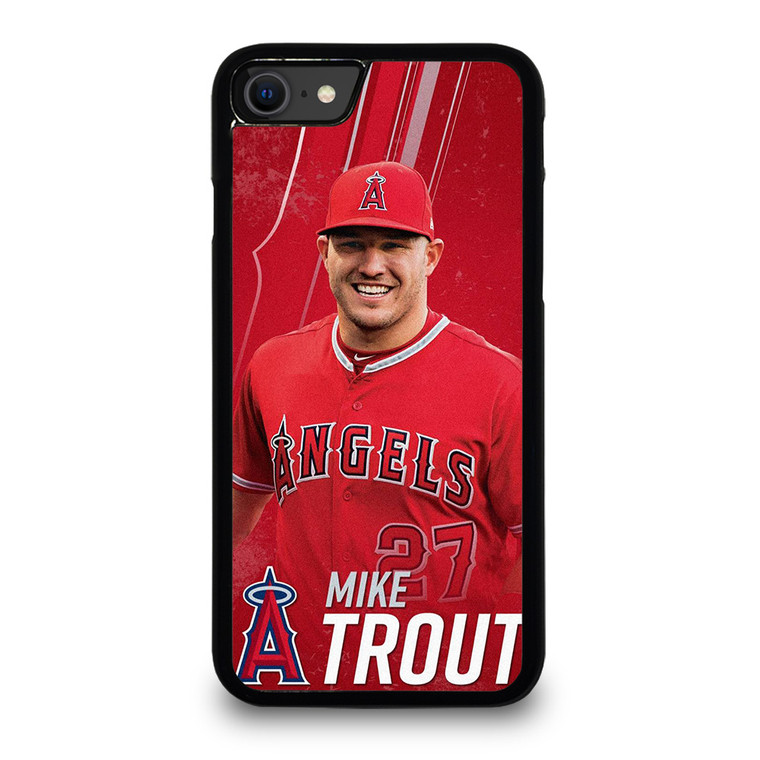 MIKE TROUT LOS ANGELES ANGELS BASEBALL 2 iPhone SE 2020 Case Cover