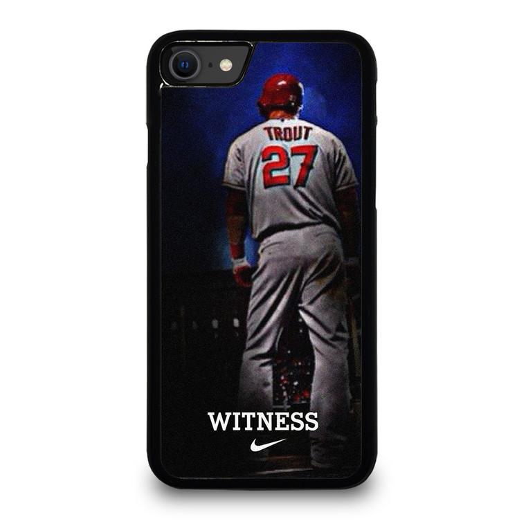 MIKE TROUT LOS ANGELES ANGELS MLB 2 iPhone SE 2020 Case Cover