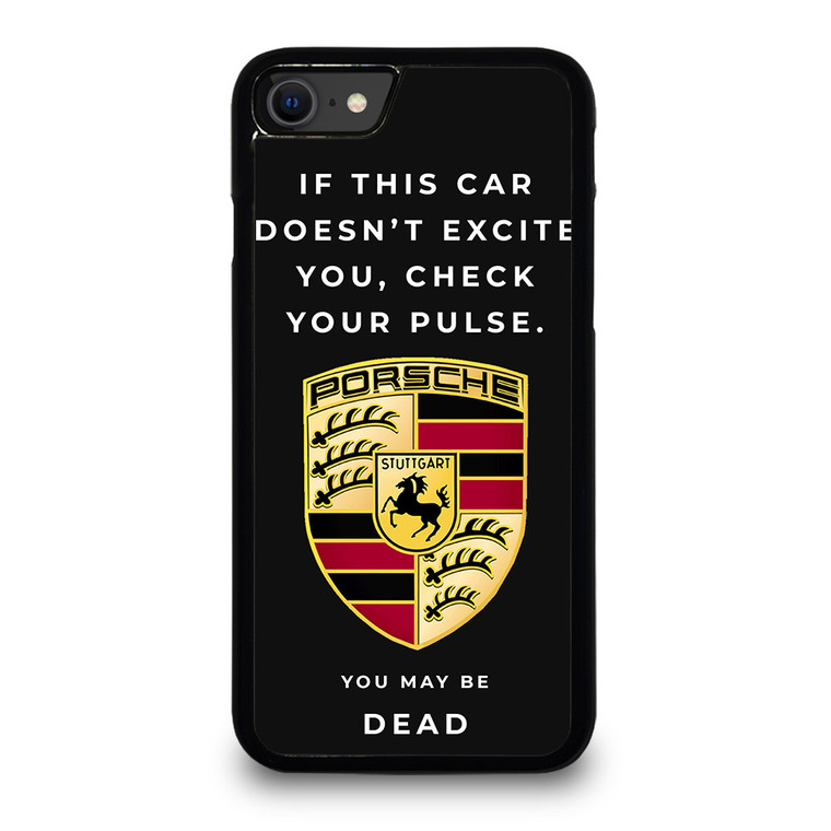 PORSCHE CAR QUOTES iPhone SE 2020 Case Cover