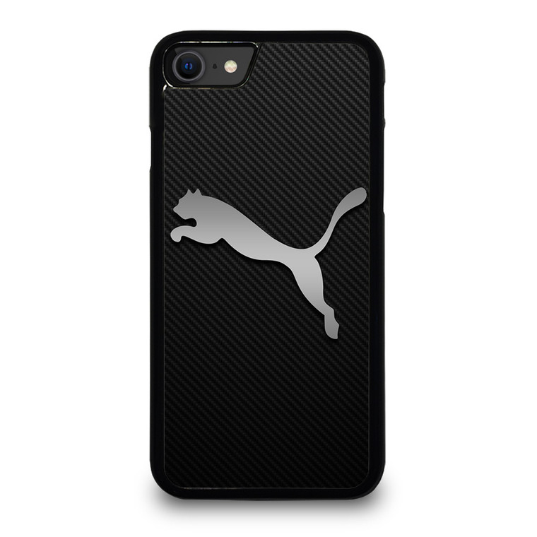 PUMA LOGO CARBON iPhone SE 2020 Case Cover