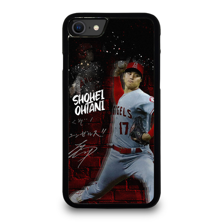 SHOHEI OHTANI LOS ANGELES ANGELS BASEBALL 2 iPhone SE 2020 Case Cover
