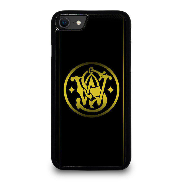 SMITH AND WESSON GOLD iPhone SE 2020 Case Cover