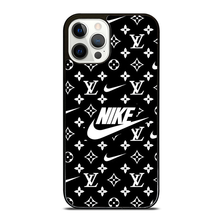 NIKE X LOUIS VUITTON BLACK iPhone 12 Pro Case Cover