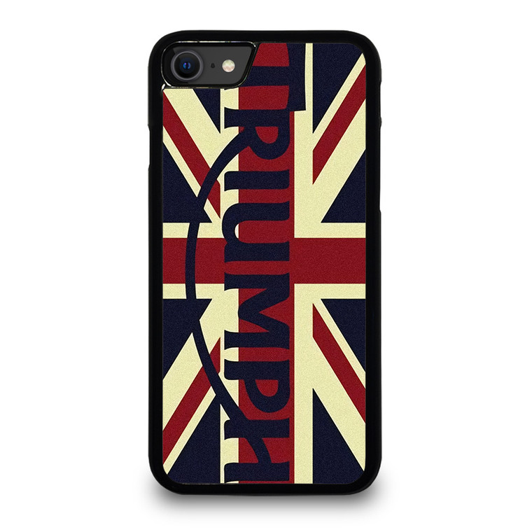 TRIUMPH MOTORCYCLES UNION JACK 2 iPhone SE 2020 Case Cover