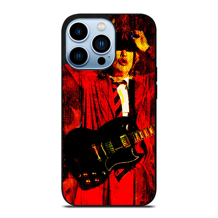 ACDC ANGUS YOUNG ROCK BAND iPhone 13 Pro Max Case Cover