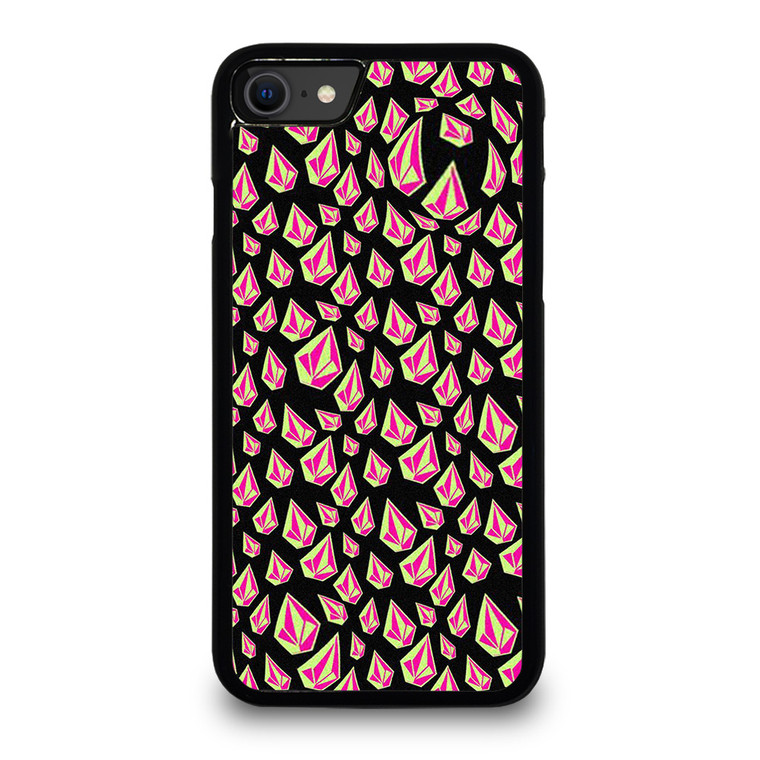 VOLCOM LOGO PATTERN iPhone SE 2020 Case Cover