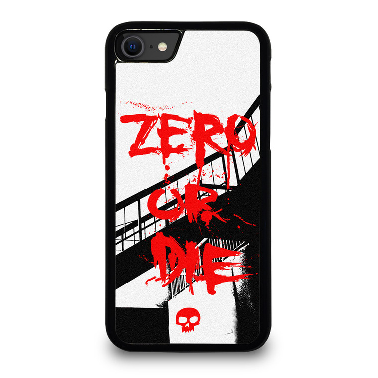 ZERO SKATEBOARDS SLOGAN iPhone SE 2020 Case Cover